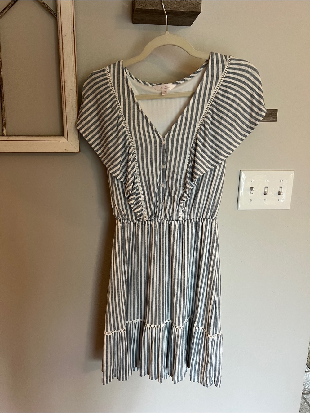 ⛵️LC Lauren Conrad Striped Dress⛵️